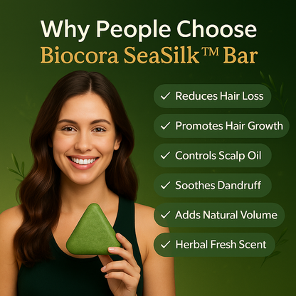 Seaweed Shampoo Bar That Revives Thinning Hair Naturally