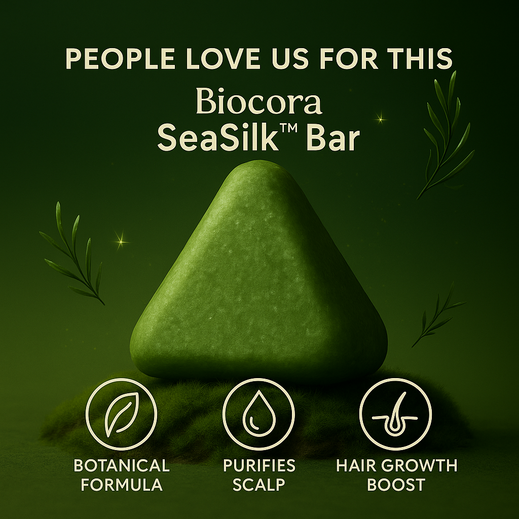 Seaweed Shampoo Bar That Revives Thinning Hair Naturally