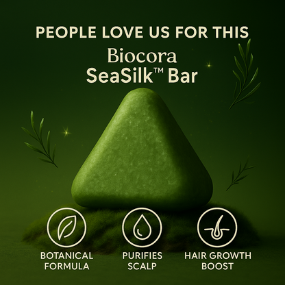 Seaweed Shampoo Bar That Revives Thinning Hair Naturally
